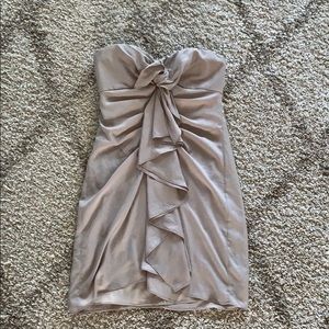 BCBG Maxazria strapless dress
